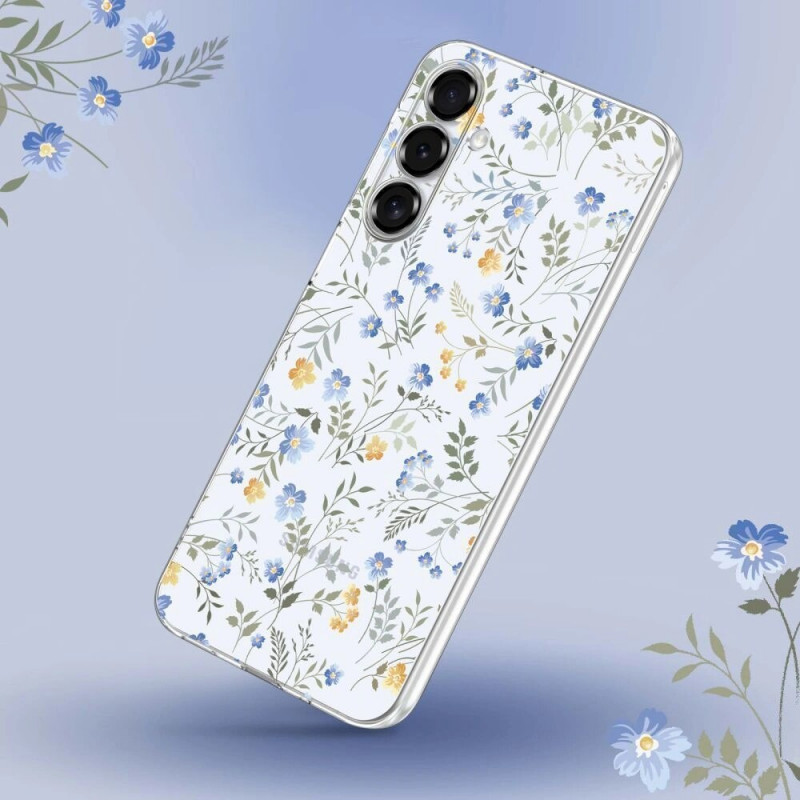 Custodia Tech-Protect FlexAir per Xiaomi Redmi 15C / Poco C85 (173 mm), margherite con foglie