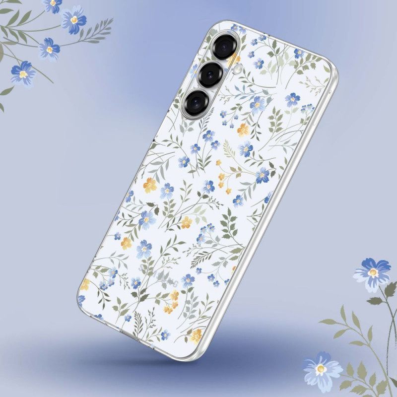 Custodia Tech-Protect FlexAir per Xiaomi Redmi 15C / Poco C85 (173 mm), margherite con foglie