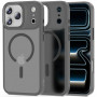 Custodia Tech-Protect Magmat MagSafe per Apple iPhone 17 Pro Max, grigio pastello opaco