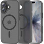 Custodia MagSafe Tech-Protect Magmat THP4950 per Apple iPhone 17, grigio pastello opaco