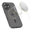 Custodia MagSafe Tech-Protect Magmat THP4950 per Apple iPhone 17, grigio pastello opaco