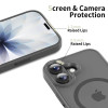 Custodia MagSafe Tech-Protect Magmat THP4950 per Apple iPhone 17, grigio pastello opaco
