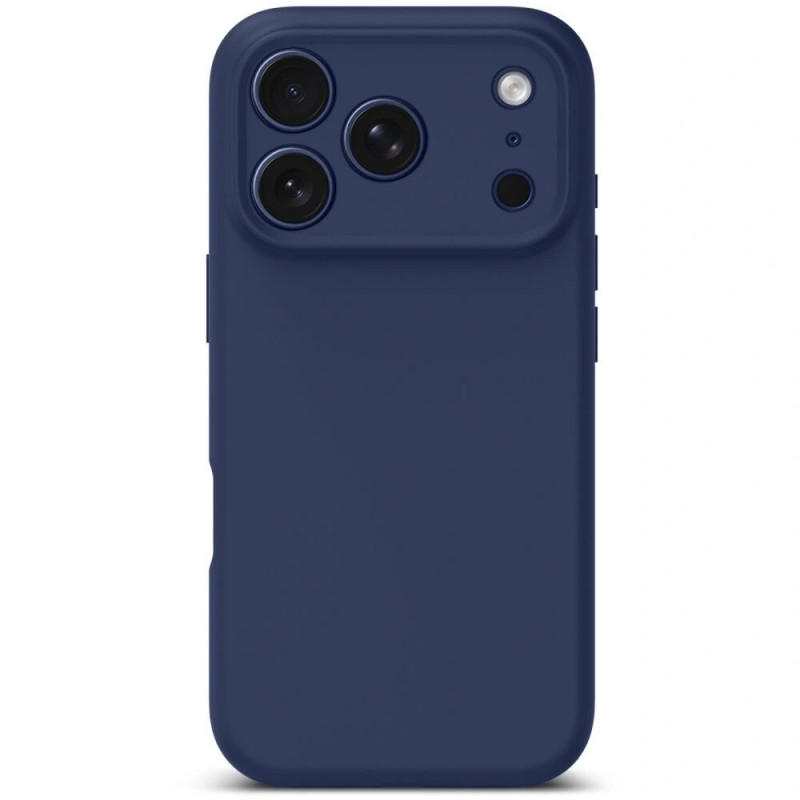 Custodia in silicone MagSafe Tech-Protect per Apple iPhone 17 Pro Max, Deep Blue