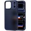 Custodia Tech-Protect Magmat per Apple iPhone 17 Pro, opaca Deep Blue