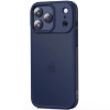 Custodia Tech-Protect Magmat per Apple iPhone 17 Pro, opaca Deep Blue