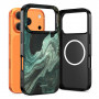Custodia Tech-Protect Lamano MagSafe per Apple iPhone 17 Pro Max, verde aura