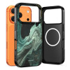 Custodia Tech-Protect Lamano MagSafe per Apple iPhone 17 Pro Max, verde aura