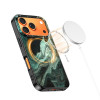 Custodia Tech-Protect Lamano MagSafe per Apple iPhone 17 Pro Max, verde aura