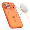 Custodia Tech-Protect Magmat MagSafe per Apple iPhone 17 Pro Max, arancione cosmico opaco