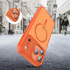 Custodia Tech-Protect Magmat MagSafe per Apple iPhone 17 Pro Max, arancione cosmico opaco