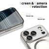 Custodia MagSafe Tech-Protect MagFlex per Apple iPhone 17 Pro, argento brillante
