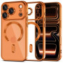 Custodia MagSafe Tech-Protect MagFlex per Apple iPhone 17 Pro, arancione cosmico brillante