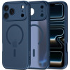 Custodia Tech-Protect BasicMag MagSafe per Apple iPhone 17 Pro Max, Matte Deep Blue