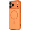 Custodia MagSafe Tech-Protect BasicMag per Apple iPhone 17 Pro Max, arancione cosmico opaco