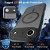 Custodia MagSafe Tech-Protect BasicMag per Apple iPhone 17 Pro, arancione cosmico opaco