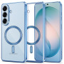 Custodia MagSafe Tech-Protect Magflex per Samsung Galaxy S26, azzurro cielo