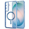 Custodia MagSafe Tech-Protect Magflex per Samsung Galaxy S26, azzurro cielo
