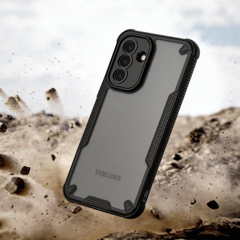 Custodia Rugged Shield Tech-Protect per Samsung Galaxy A57 5G, nero opaco