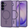 Custodia MagSafe Tech-Protect Magmat per Samsung Galaxy S26, viola cobalto opaco