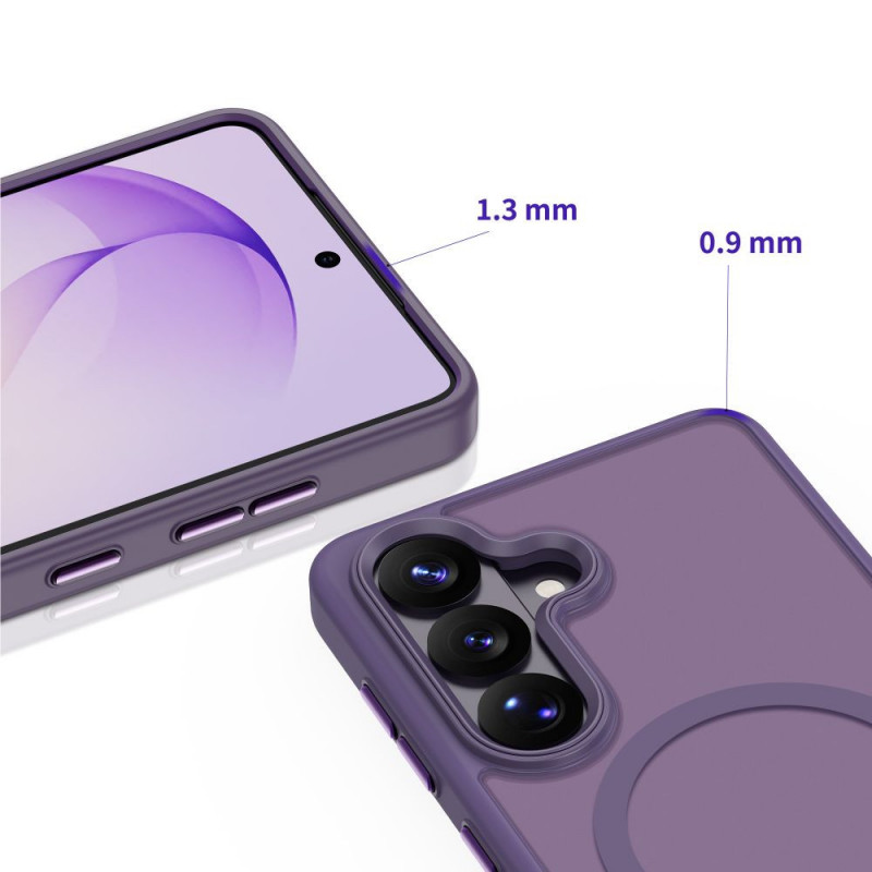 Custodia MagSafe Tech-Protect Magmat per Samsung Galaxy S26, viola cobalto opaco