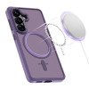Custodia MagSafe Tech-Protect Magmat per Samsung Galaxy S26, viola cobalto opaco