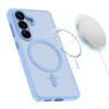 Custodia MagSafe Tech-Protect Magmat per Samsung Galaxy S26, azzurro cielo opaco