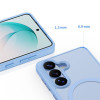 Custodia MagSafe Tech-Protect Magmat per Samsung Galaxy S26, azzurro cielo opaco