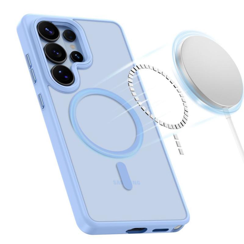 Custodia Tech-Protect Magmat MagSafe per Samsung Galaxy S26 Ultra, azzurro cielo opaco