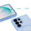 Custodia Tech-Protect Magmat MagSafe per Samsung Galaxy S26 Ultra, azzurro cielo opaco