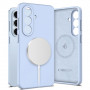 Custodia in silicone MagSafe Tech-Protect per Samsung Galaxy S26, azzurro cielo