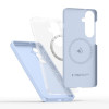 Custodia in silicone MagSafe Tech-Protect per Samsung Galaxy S26, azzurro cielo