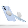 Custodia in silicone MagSafe Tech-Protect per Samsung Galaxy S26, azzurro cielo