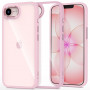 Custodia Tech-Protect Magmat per Apple iPhone 16e / 17e, rosa tenue/trasparente