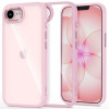Custodia Tech-Protect Magmat per Apple iPhone 16e / 17e, rosa tenue/trasparente