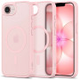 Custodia MagSafe Tech-Protect BasicMag per Apple iPhone 16e / 17e, rosa tenue opaco