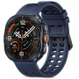 Cinturino in silicone Tech-Protect Silicone Air per Samsung Galaxy Watch Ultra 1 / 2 (2024-2026) 47 mm, blu navy