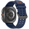 Cinturino in silicone Tech-Protect Silicone Air per Samsung Galaxy Watch Ultra 1 / 2 (2024-2026) 47 mm, blu navy
