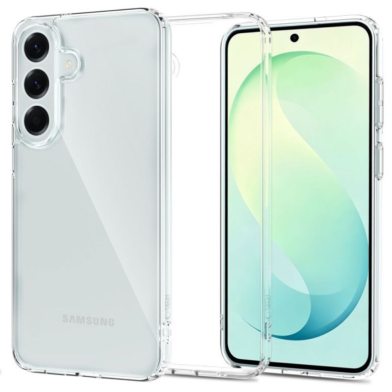 Custodia Tech-Protect Flexair Hybrid per Samsung Galaxy S26 FE trasparente