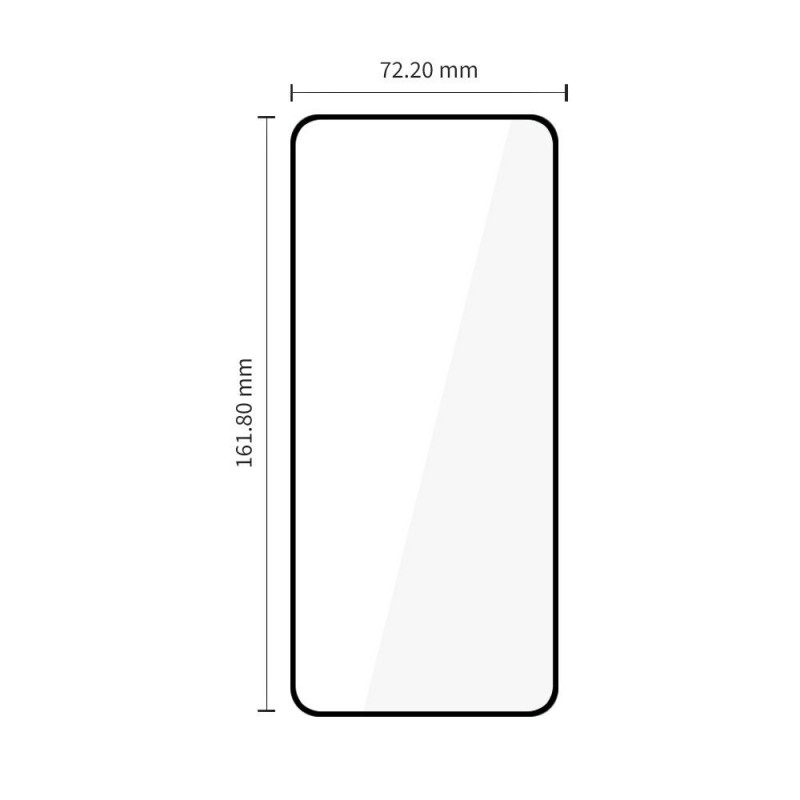 Tech-Protect Glass Fit+ Vetro temperato per Motorola Moto G57 / G57 Power / G67 Power (2 pz), nero