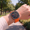 Cinturino in silicone Tech-Protect Silicone Air per Samsung Galaxy Watch Ultra 1 / 2 (2024-2026) 47 mm, arancione mandarino