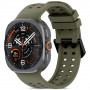 Cinturino in silicone Tech-Protect Silicone Air per Samsung Galaxy Watch Ultra 1 / 2 (2024-2026) 47 mm, verde oliva