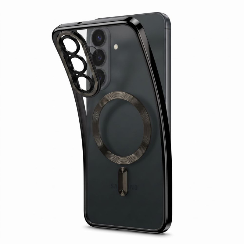 Custodia MagFlex MagSafe per Samsung Galaxy S26 FE nero lucido Tech-Protect