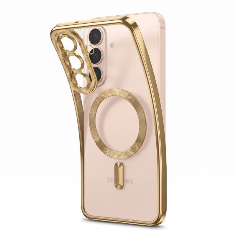 Custodia Tech-Protect MagFlex MagSafe per Samsung Galaxy S26 FE oro brillante