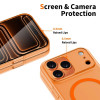 Custodia Tech-Protect Magslim MagSafe per Apple iPhone 17 Pro arancione cosmico opaco