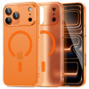 Custodia Tech-Protect Magslim MagSafe per Apple iPhone 17 Pro Max arancione cosmico opaco