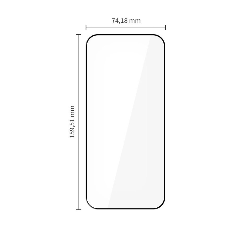 Tech-Protect Glass Fit+ Vetro Temperato Xiaomi Poco F8 Ultra THP5047, nero (2 pz)