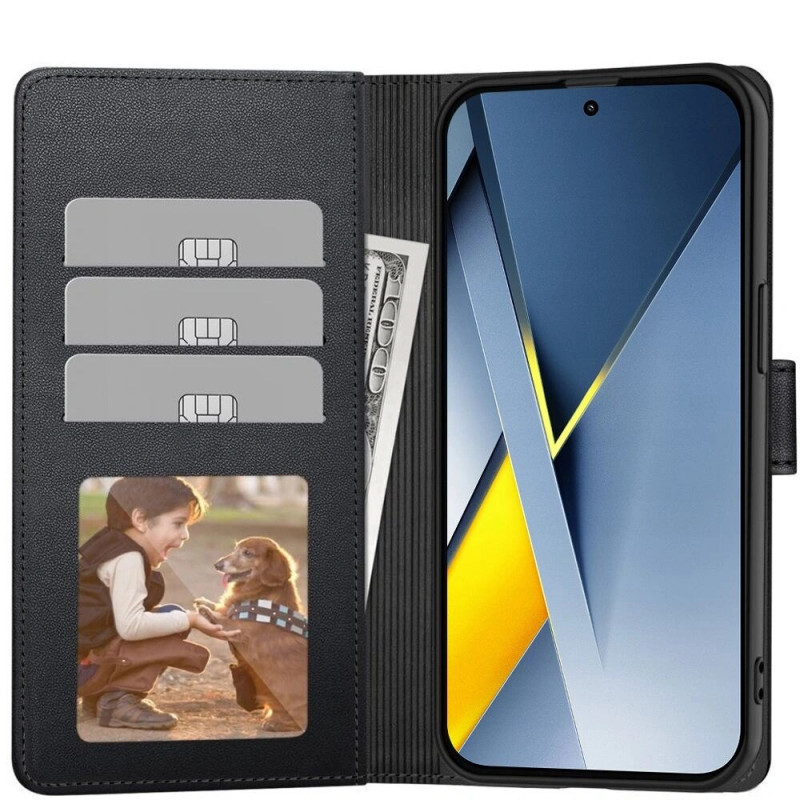 Custodia portafoglio Tech-Protect per Xiaomi Poco F8 Ultra, nera