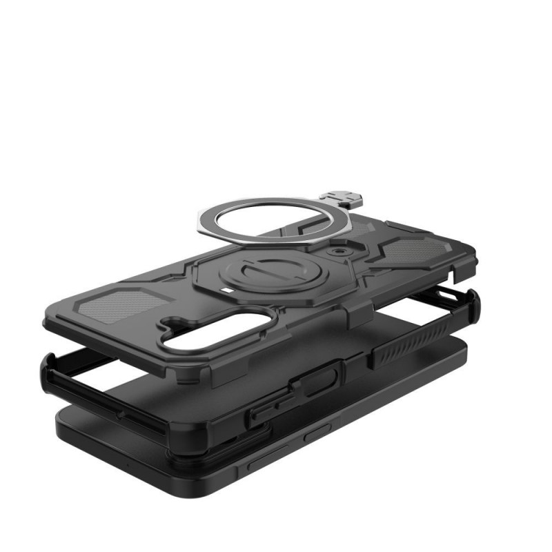 Custodia Tech-Protect TacticStand MagSafe per Samsung Galaxy A17 / A18 4G / 5G nero opaco