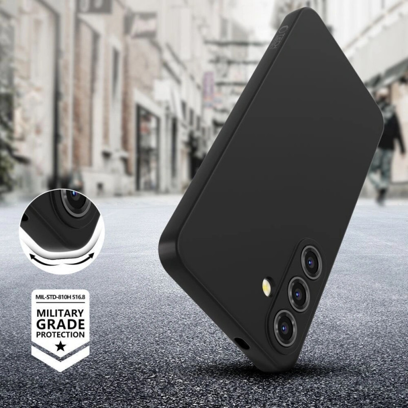 Custodia in silicone Tech-Protect Icon per Xiaomi Redmi Note 15 Pro 5G, nera