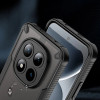 Custodia Rugged Shield Tech-Protect per Xiaomi Poco M8 Pro / Redmi Note 15 Pro+ 5G, nero opaco